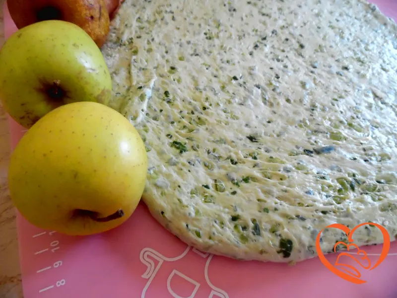 Impasto pizza verde