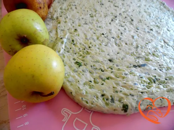 Impasto pizza verde