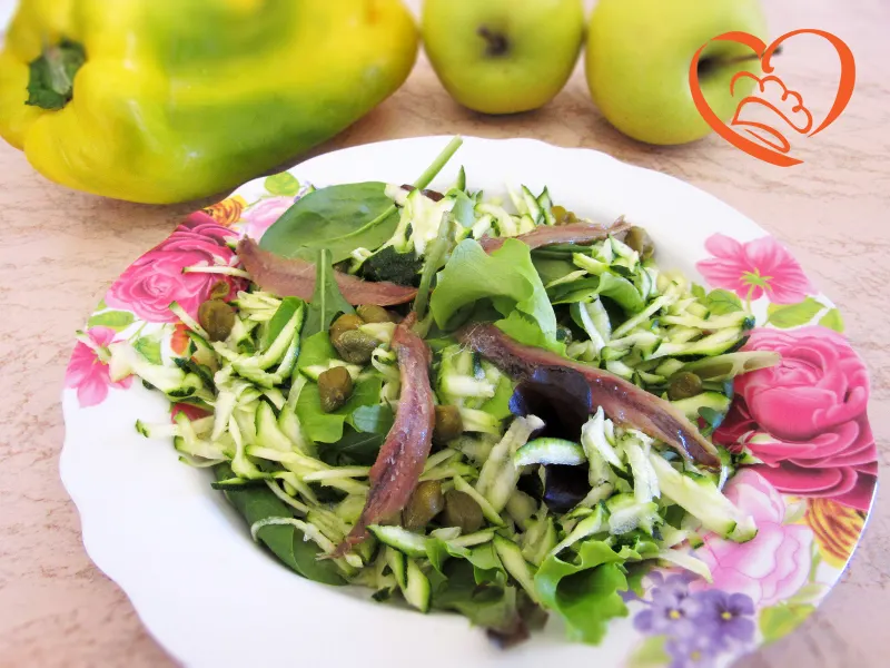 Insalata con acciughe e capperi