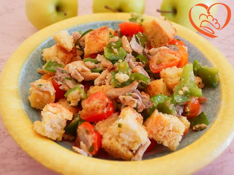 Insalata di aringa affumicata