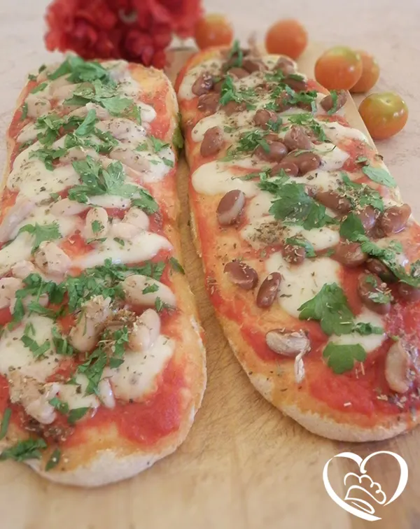 Pizza ai fagioli