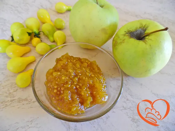 Marmellata di pomodorini gialli