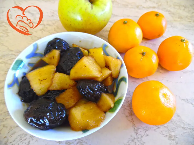 Mele e prugne cotte