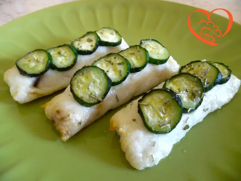Merluzzo con zucchine