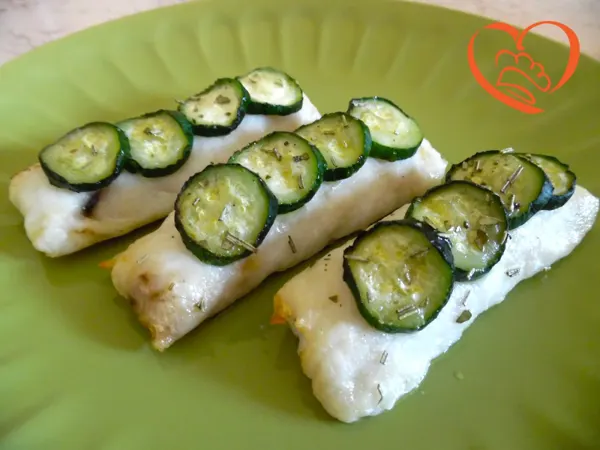 Merluzzo con zucchine