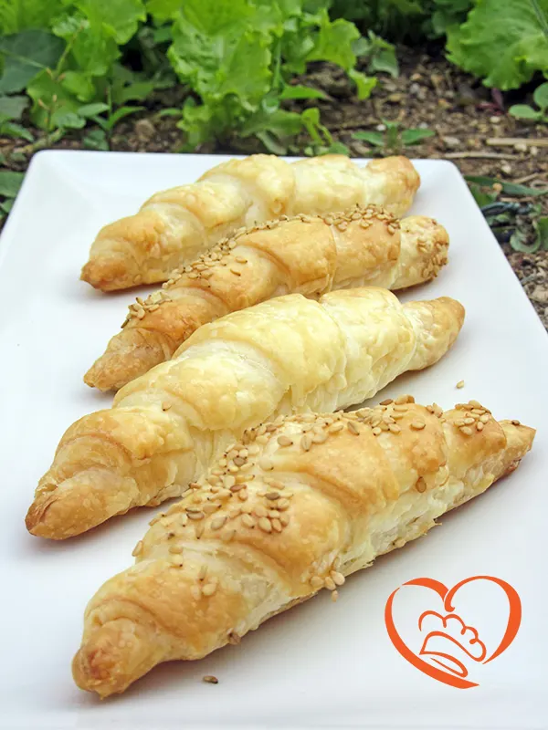 Mini croissant salati