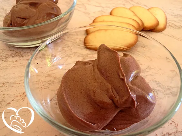 Mousse di cioccolato al latte