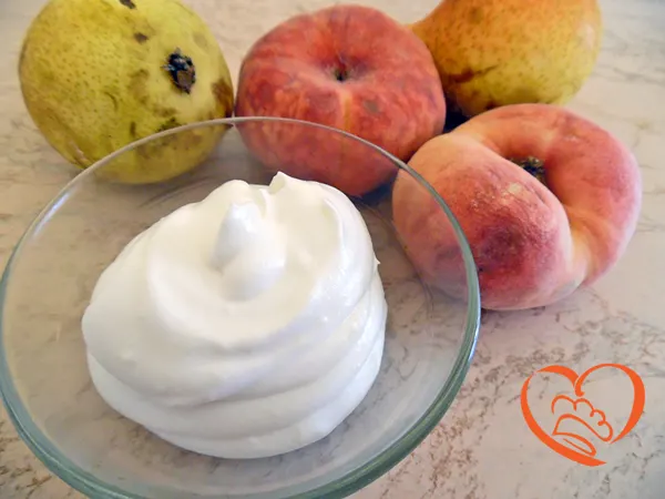 Mousse di cioccolato bianco