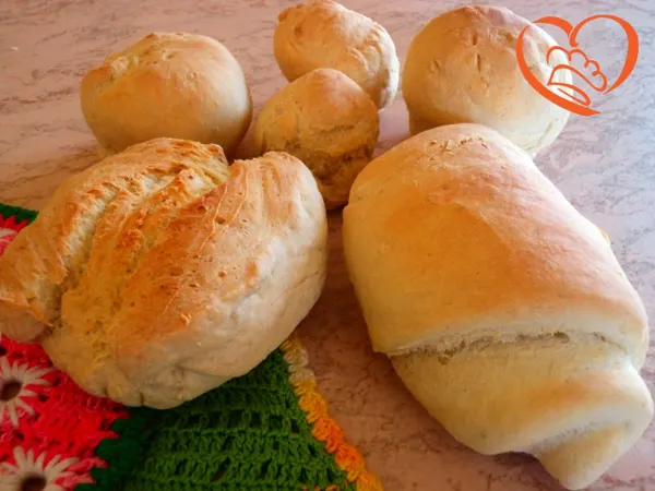 Pane bianco varie forme