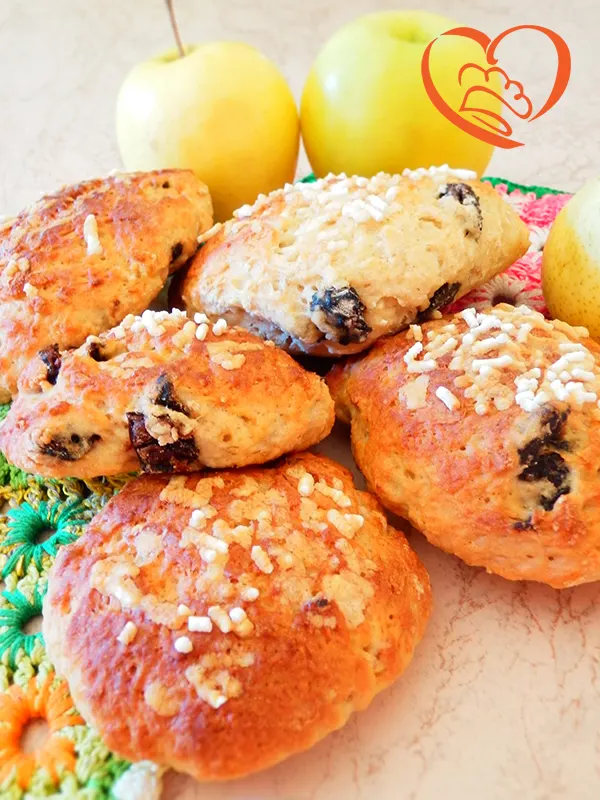 Panini con prugne cotte