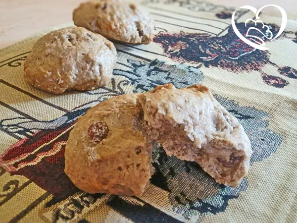 Panini uvetta e cereali