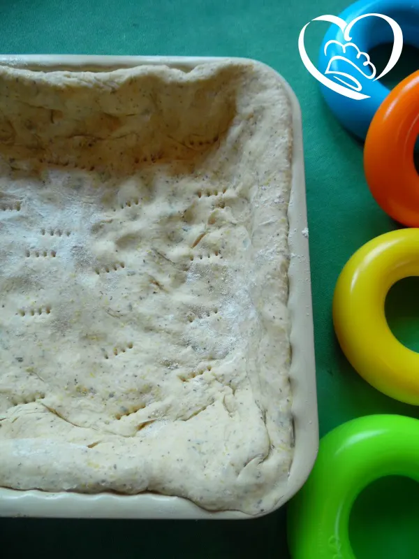 Pasta frolla con erbe secche