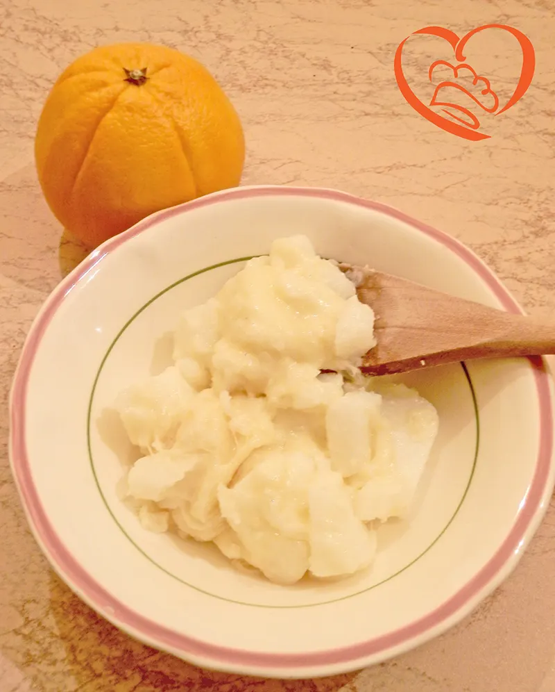 Pasticcio di polenta bianca con formaggi