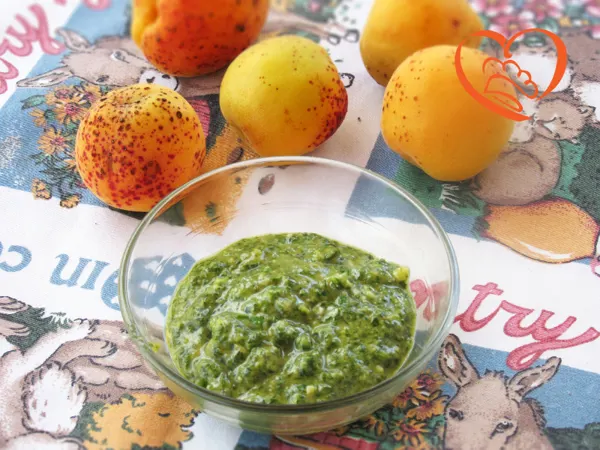 Pesto basilico e mandorle