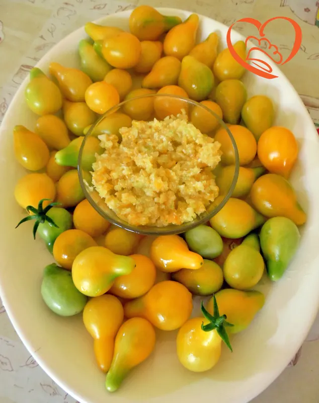 Pesto di pomodorini gialli