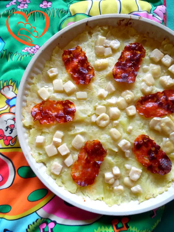 Pizza di patate alla diavola