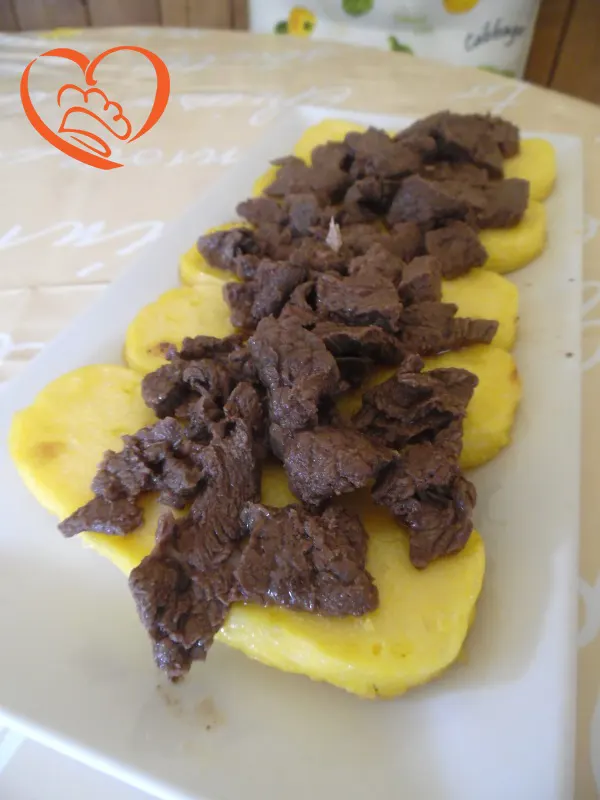 Polenta con cavallo