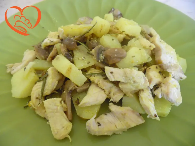 Pollo alla boscaiola