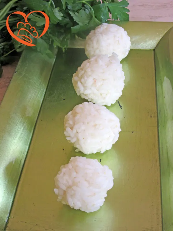 Polpette di riso semplici