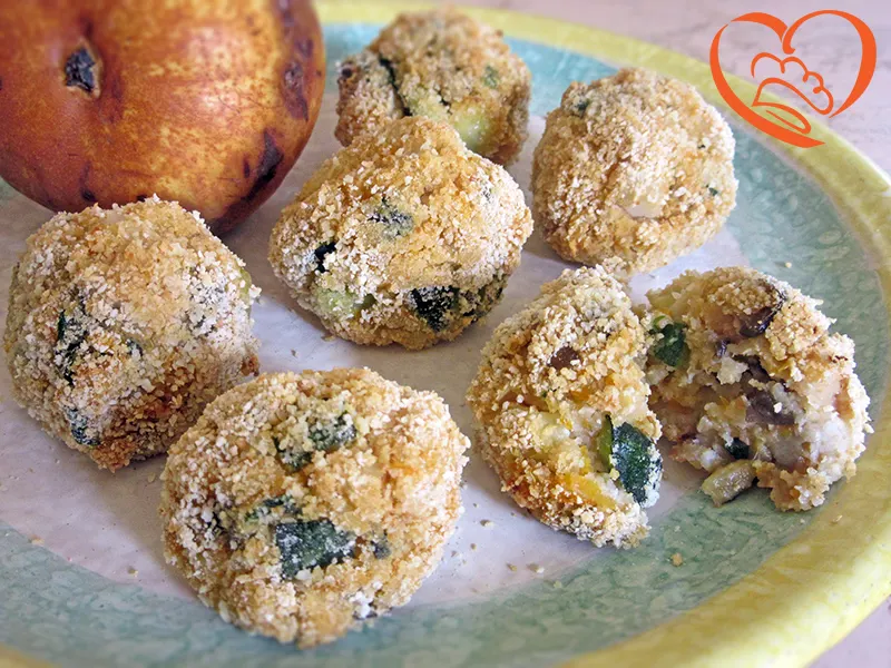 Polpette di merluzzo e verdure