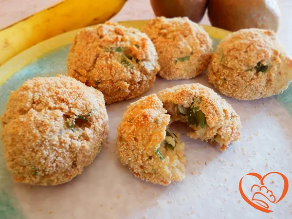 Polpette formaggi e prezzemolo