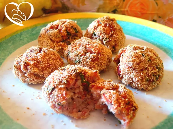 Polpette al prosciutto cotto