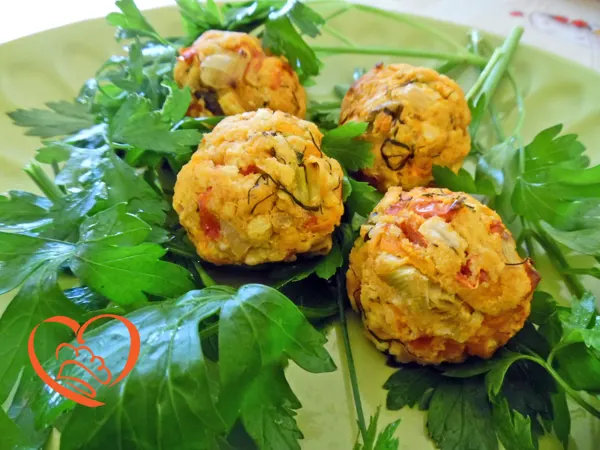 Polpette di verdure e uova