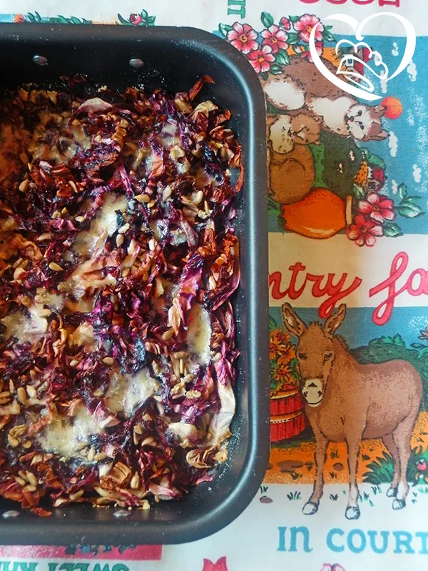Radicchio gratinato con formaggi