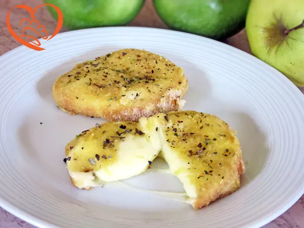 Scamorza impanata al forno