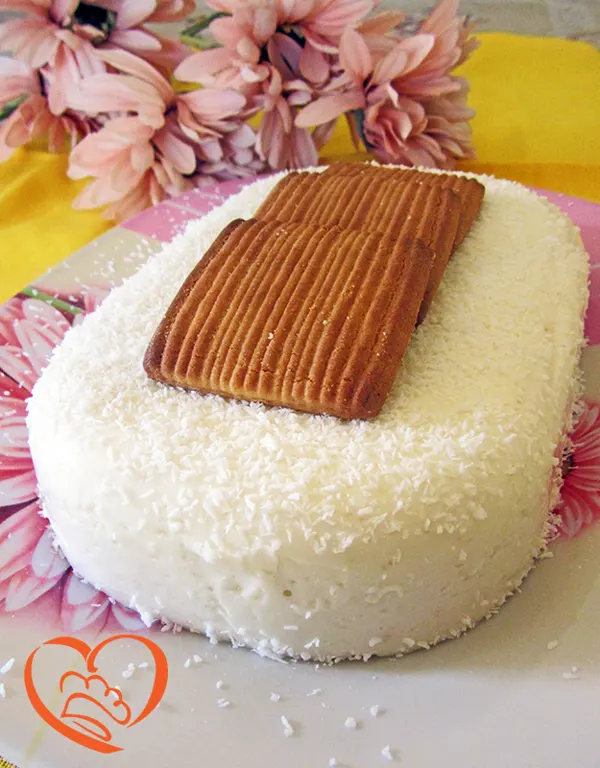 Semifreddo allo yogurt bianco