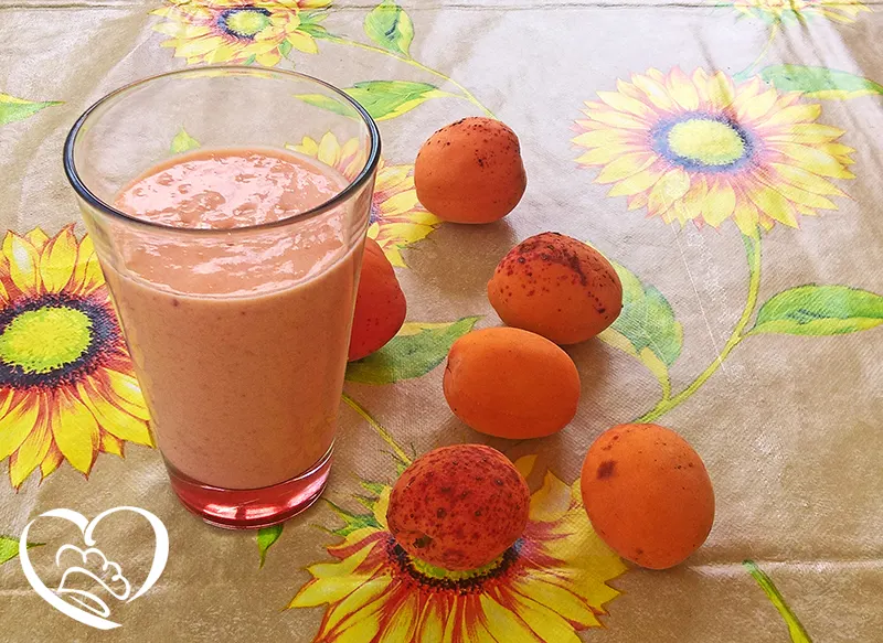 Smoothie alle albicocche