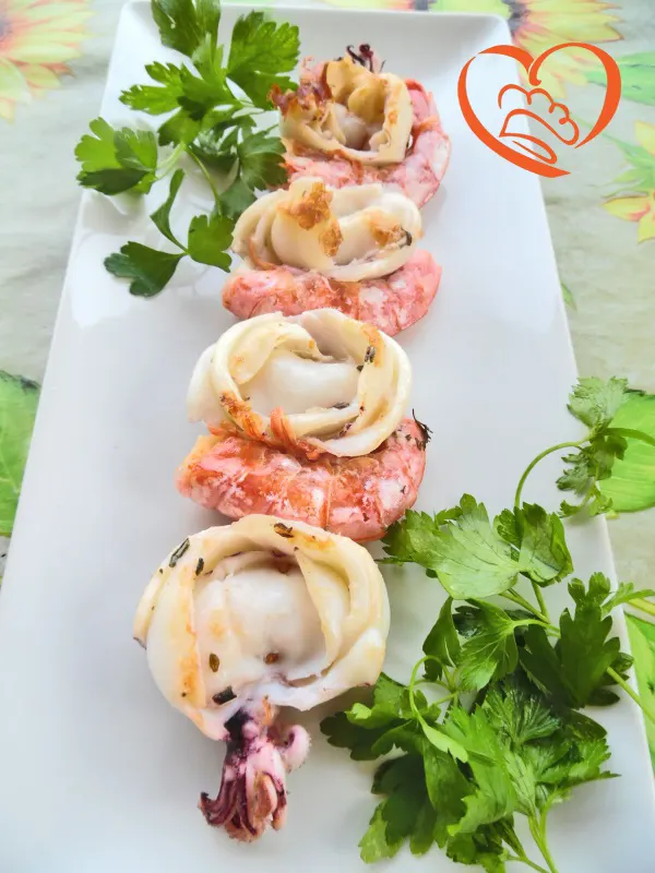 Spiedini misto mare