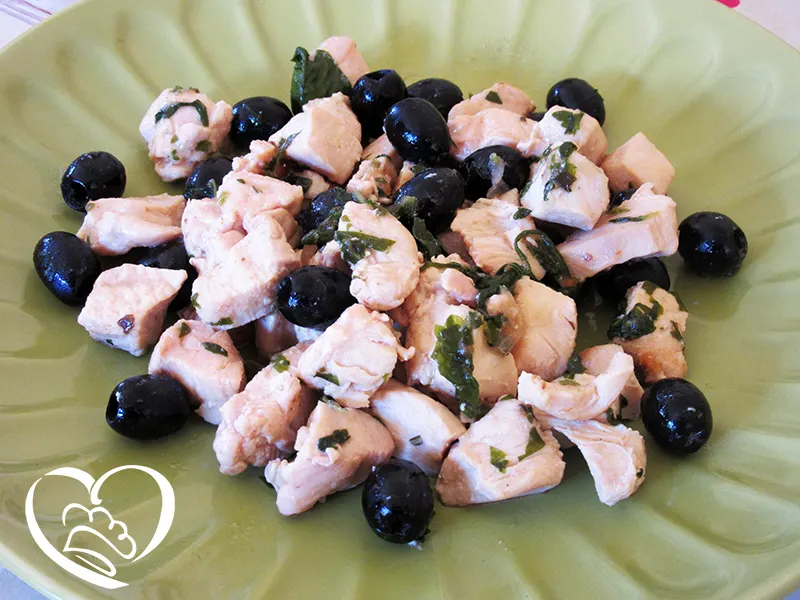 Spezzatino di pollo con olive