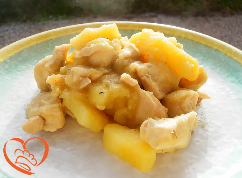 Spezzatino pollo e patate