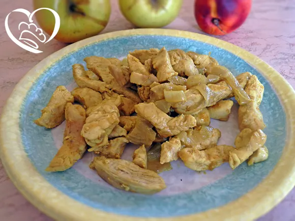 Straccetti di pollo al curry
