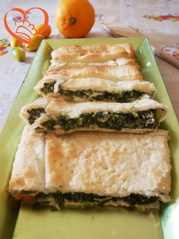 Strudel ricotta e spinaci