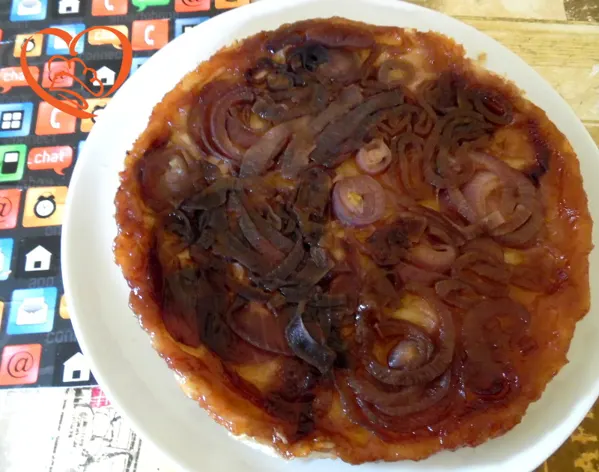 Tarte tatin di cipolle
