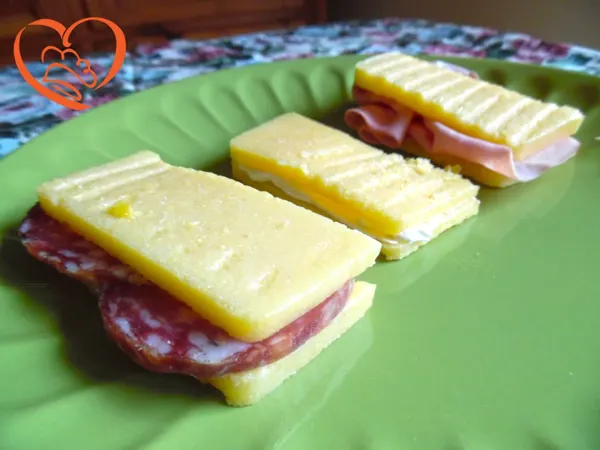 Toast di polenta