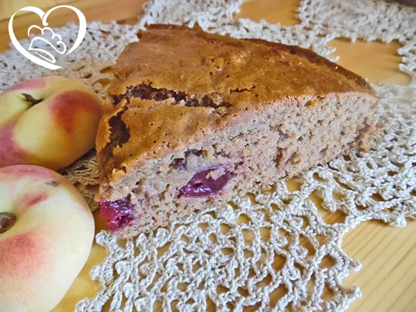 Torta di castagne e ciliegie