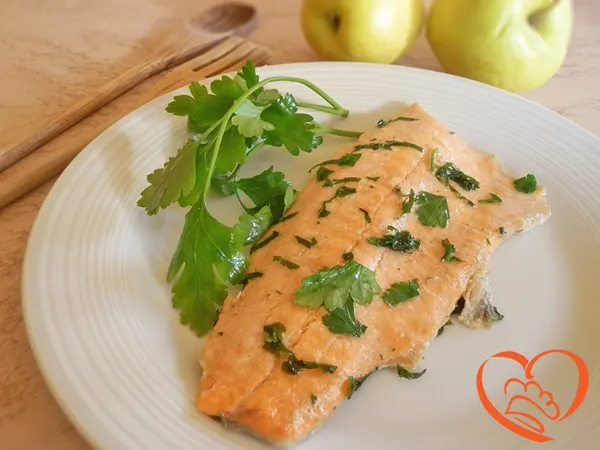 Trota salmonata alla piastra