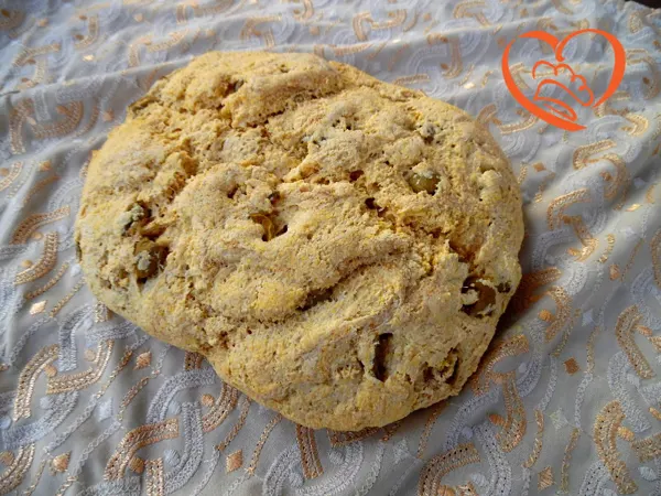 Pan brioche con olive