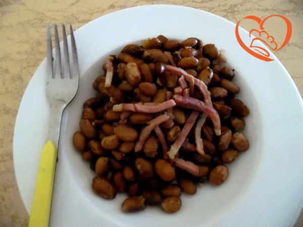 Borlotti e speck
