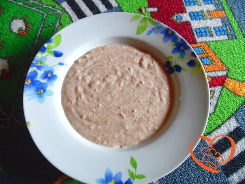 Pastella con farina ai cereali