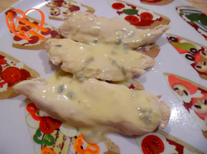 Petti di pollo con crema di gorgonzola