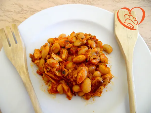 Sgombri e fagioli