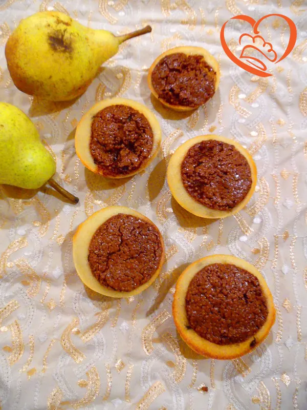 Muffins mele e cioccolato