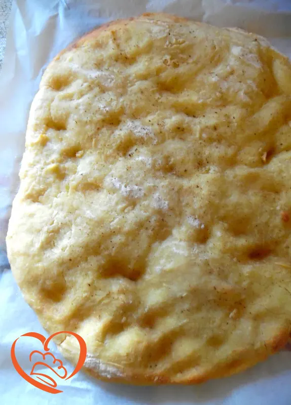 Focaccia con farina di riso