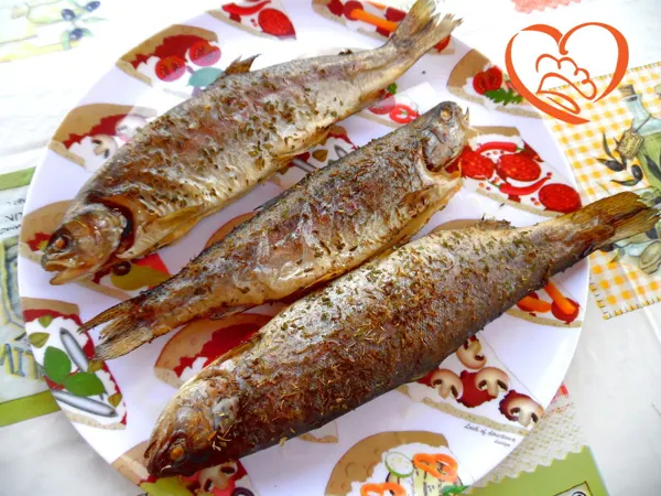 Cavedano al forno