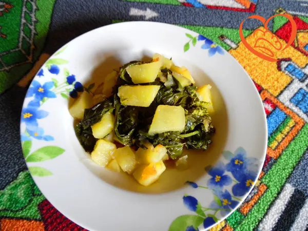 Patate e cime di rapa