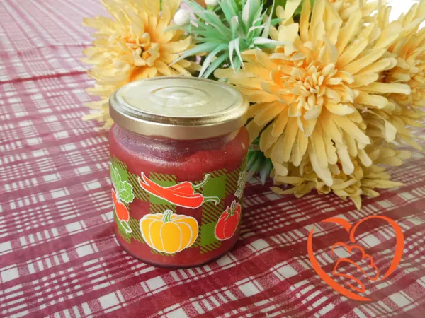 Composta di pesche e mele